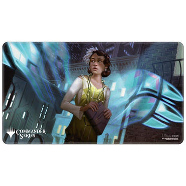 Playmat: Commander Series Stitched Edge - Giada Font of Hope