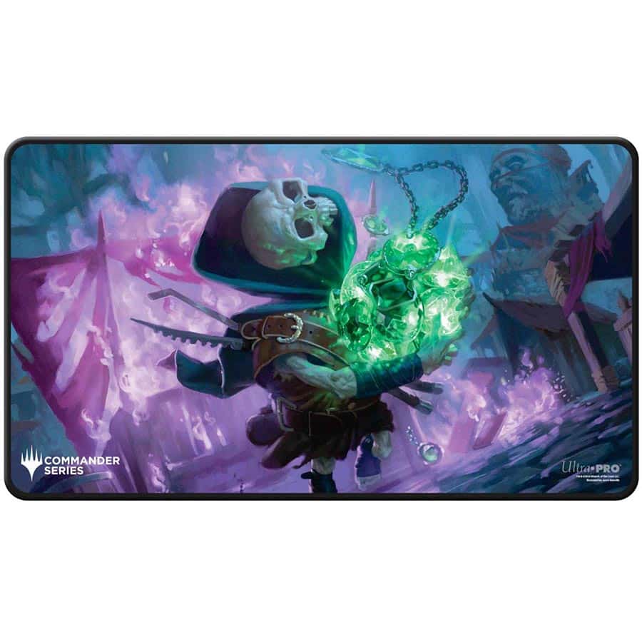 Playmat: Commander Series Stitched Edge - Tiny Bones