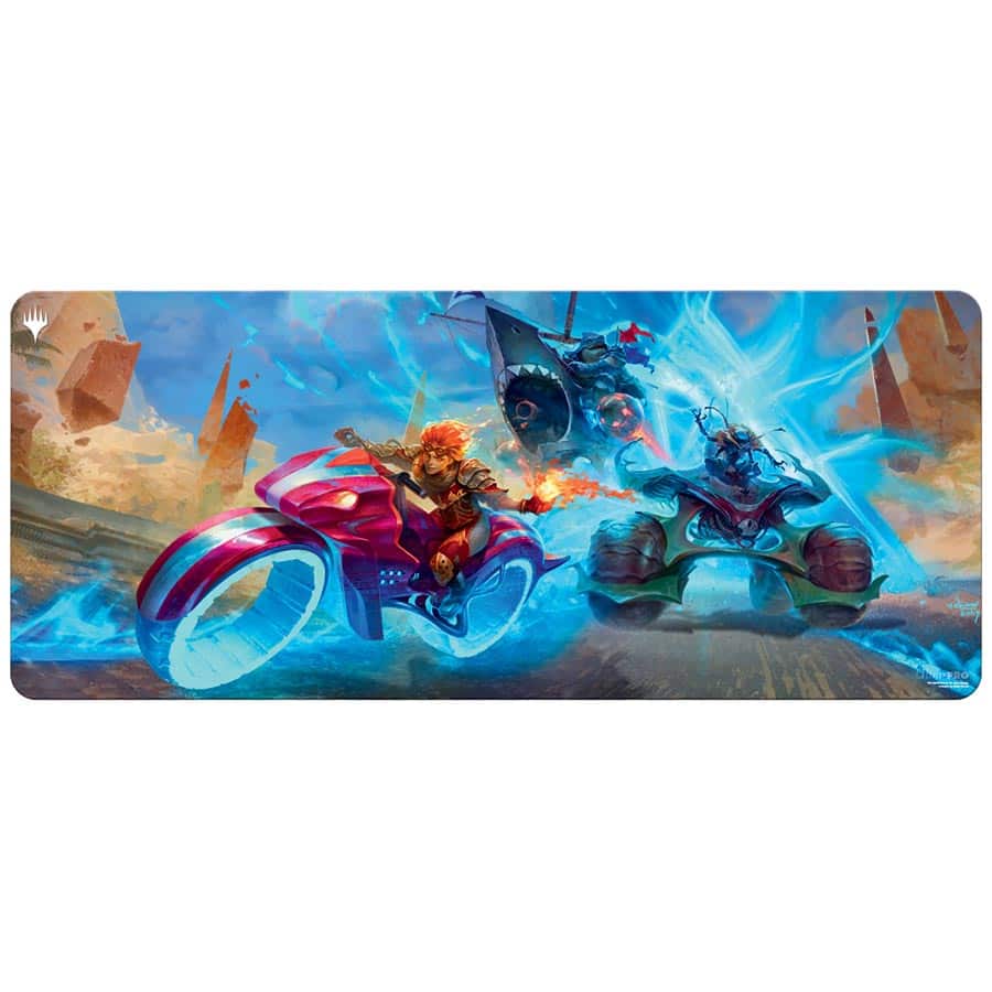 6 Foot Table Playmat - Aetherdrift Chandra Leading the Pack