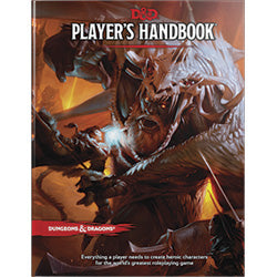 *USED*D&D (5E) Book: Player's Handbook (2014) (Dungeons & Dragons)