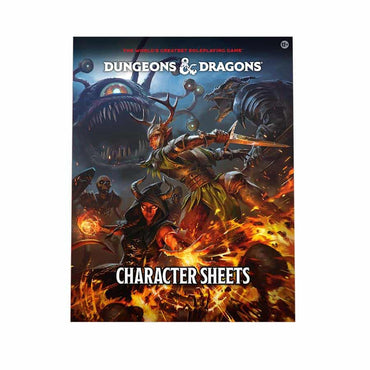 D&D (5E) Accessories: 2024 Character Sheets (Dungeons & Dragons)