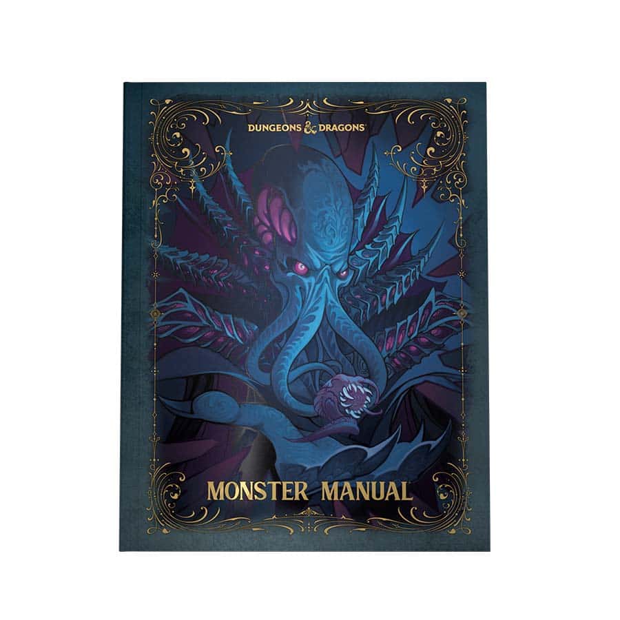 D&D (5E) ALTERNATE ART Book: 2025 Edition Monster Manual (Dungeons & Dragons)