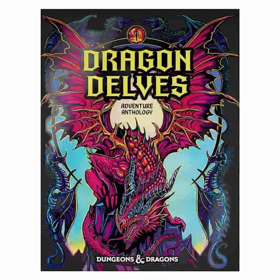 D&D (5E) ALTERNATE ART Book: Dragon Delves (Dungeons & Dragons)