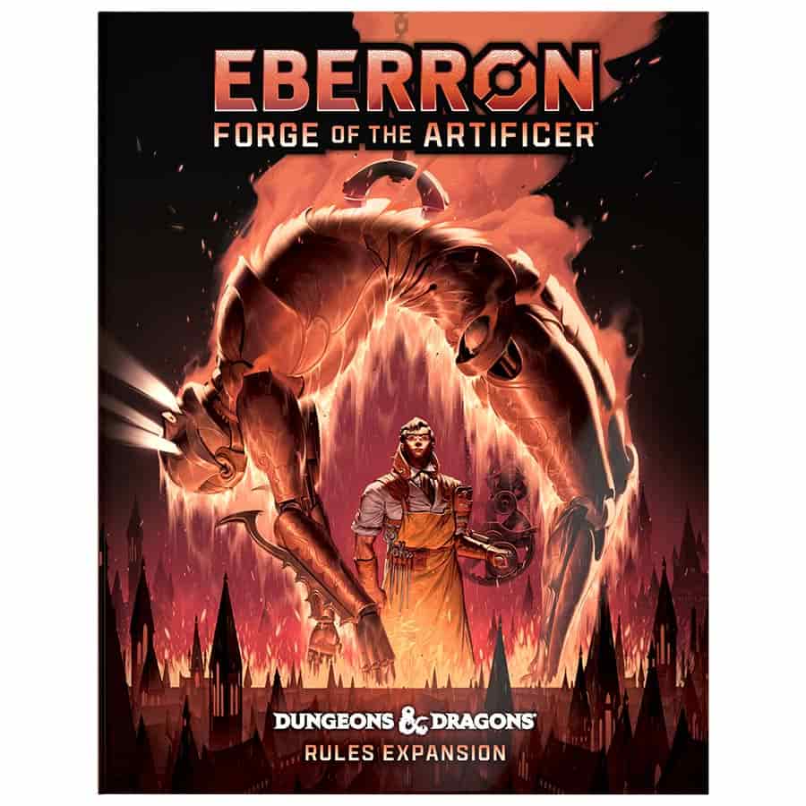 D&D (5E) ALTERNATE ART Book: Eberron Forge of the Artificer (Dungeons & Dragons)
