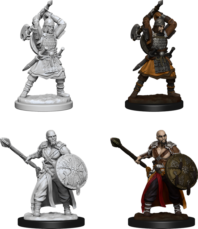 Wizkids Small: Human Barbarian 90138