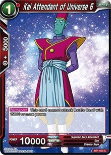 Kai Attendant of Universe 6 [BT1-023]