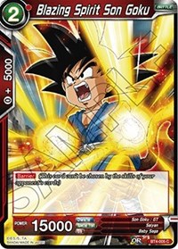 Blazing Spirit Son Goku [BT4-005]