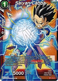 Saiyan Cabba (Alternate Art) [BT1-014]