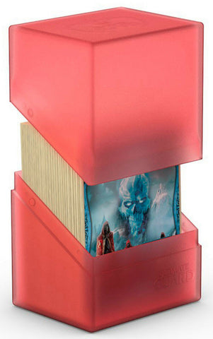 Boulder 40 - Ruby Deck Box: Ultimate Guard