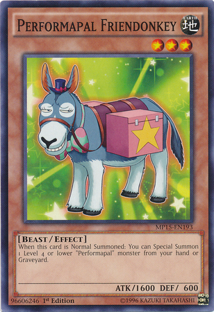 Performapal Friendonkey [MP15-EN193] Common