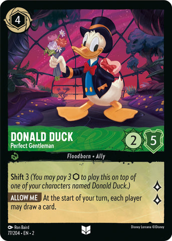 Donald Duck - Perfect Gentleman (77/204) [Rise of the Floodborn]