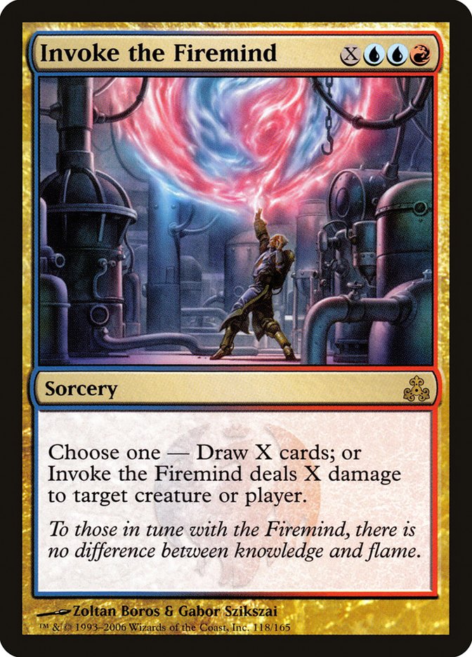 Invoke the Firemind [Guildpact]