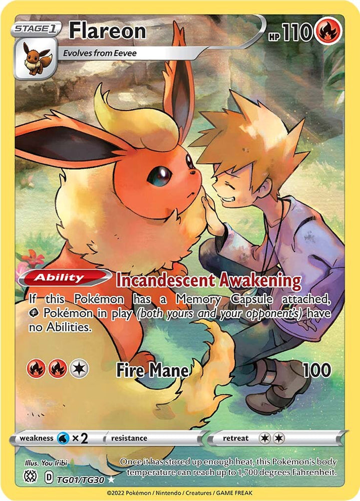 Flareon (TG01/TG30) [Sword & Shield: Brilliant Stars]