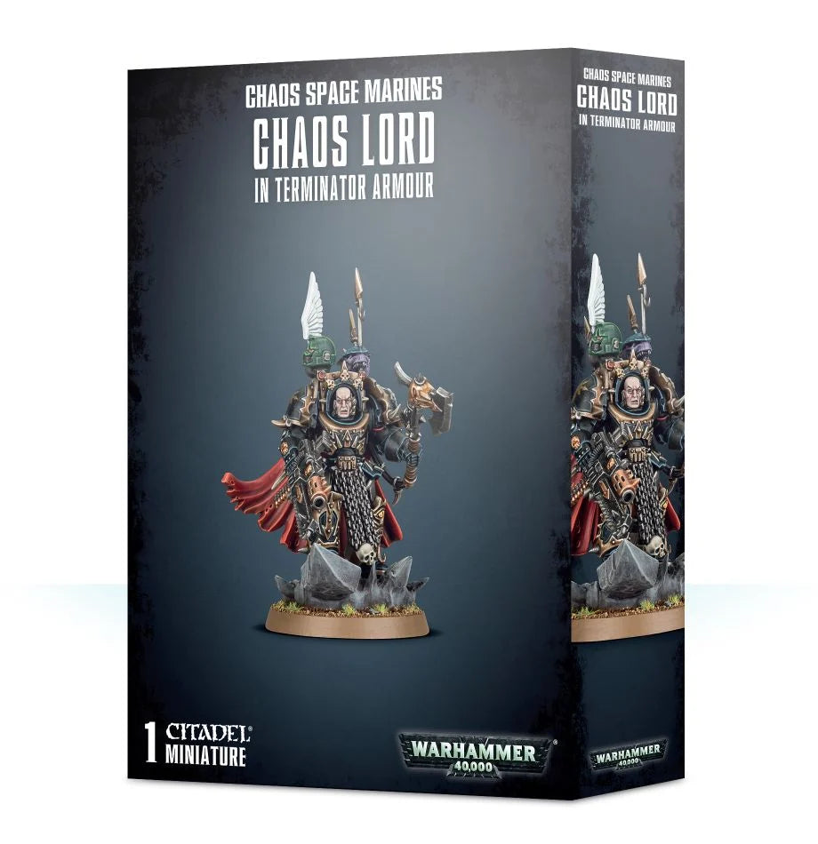 Chaos Space Marines: Chaos Lord in Terminator Armour 43-12
