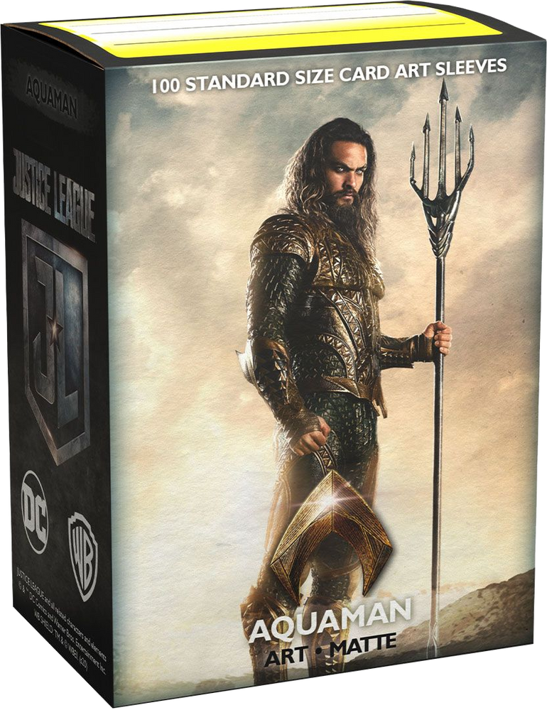 Dragon Shield Limited Edition Matte Art Sleeve - Justice League Aquaman AT-16017