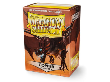 Dragon Shield Matte Sleeve - Copper ‘Draco Primus’ 100ct AT-11016