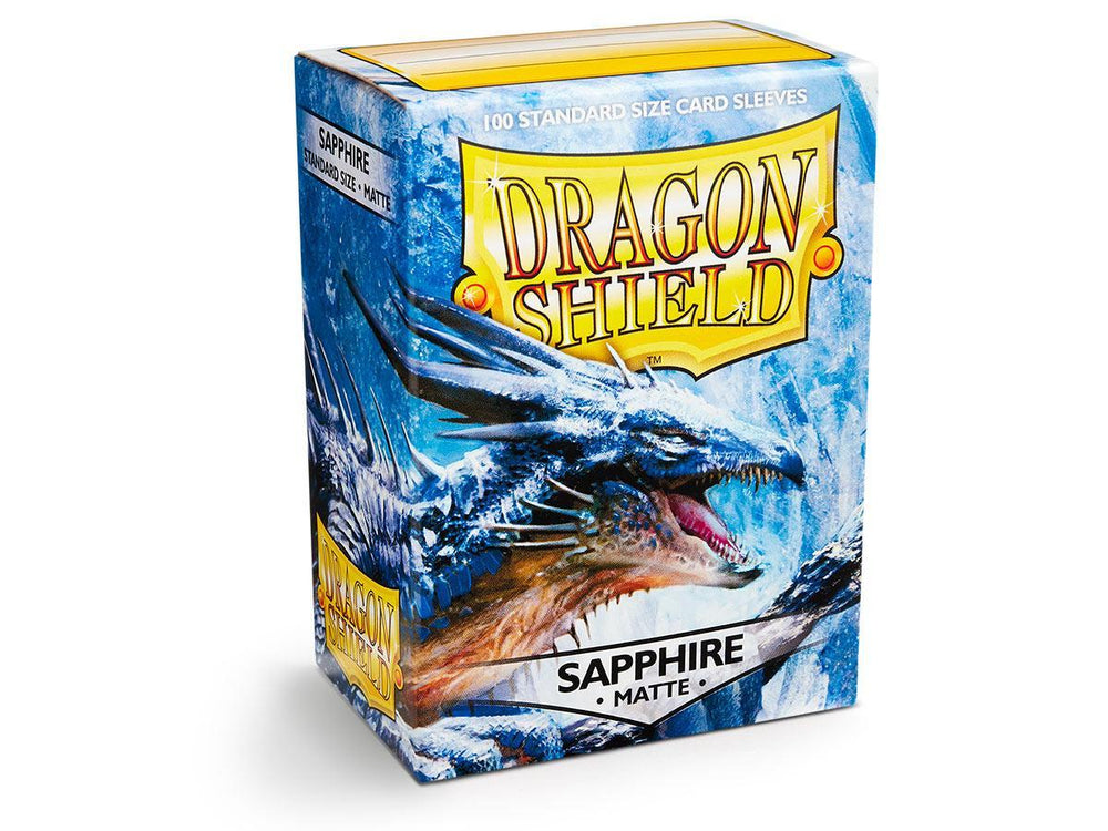 Dragon Shield Matte Sleeve - Sapphire ‘Roiin & Royenna’ 100ct AT-11028