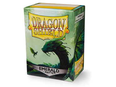 Dragon Shield Matte Sleeve - Emerald ‘Rayalda’ 100ct AT-11036