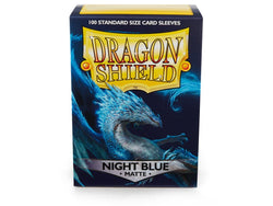 Dragon Shield Matte Sleeve - Night Blue ‘Botan’ 100ct AT-11042