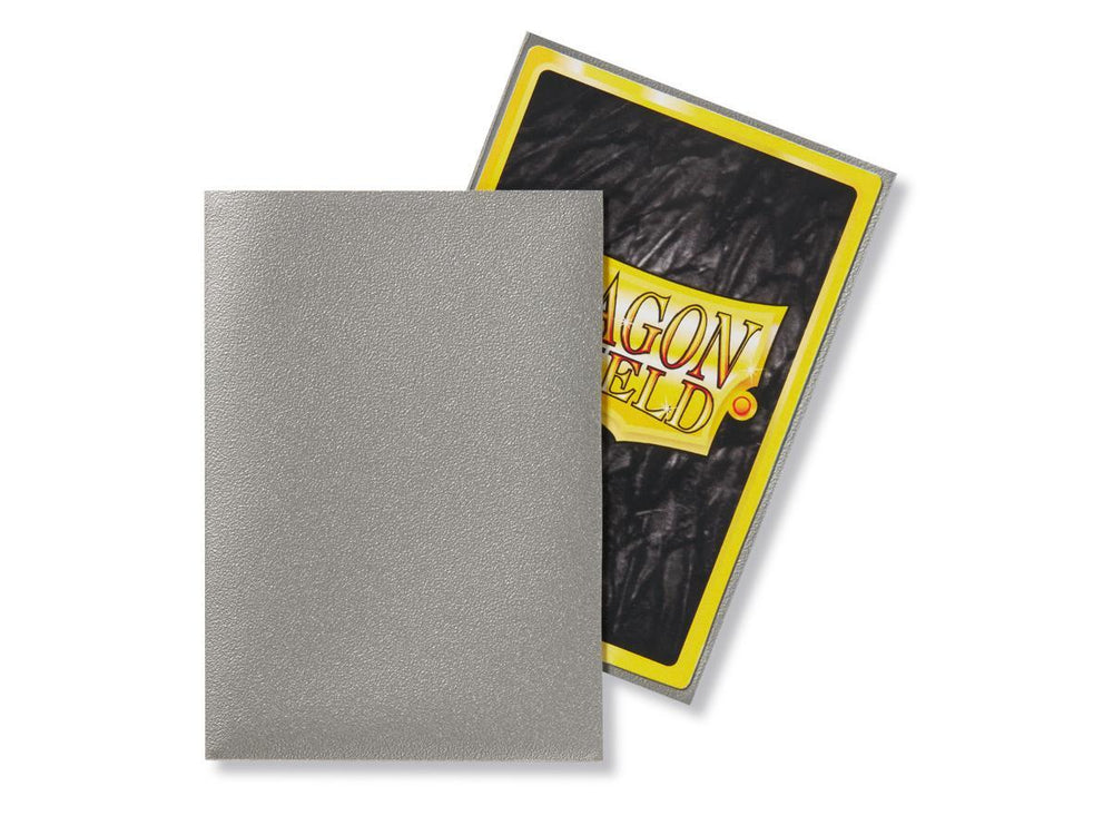 Dragon Shield Matte Sleeve - Silver ‘Stegazill’ 60ct Yu-Gi-Oh Size AT-11108