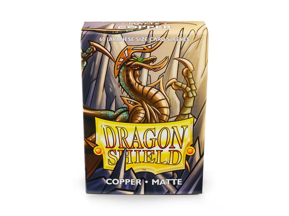 Dragon Shield Matte Sleeve - Copper ‘Munay’ 60ct Yu-Gi-Oh Size AT-11116