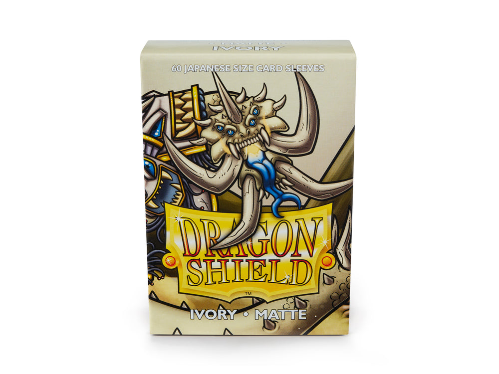 Dragon Shield Matte Sleeve - Ivory ‘Opylae’ 60ct Yu-Gi-Oh Size AT-11117