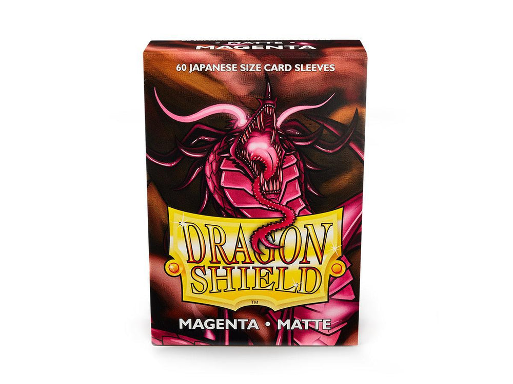 Dragon Shield Matte Sleeve - Magenta ‘Demato’ 60ct Yu-Gi-Oh Size AT-11126