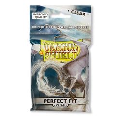 Dragon Shield Perfect Fit Sleeve - Clear ‘Sanctus’ 100ct AT-13001