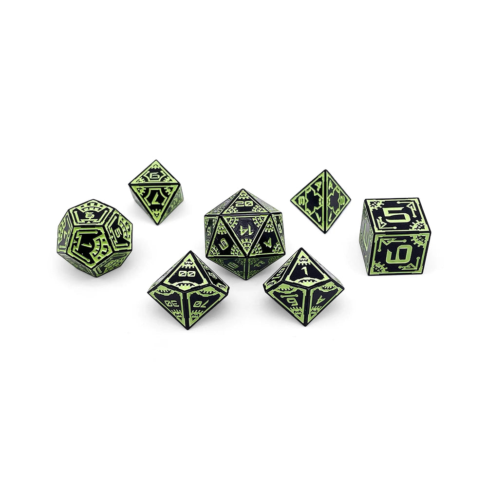 Space Dice RPG Set - Aurora Lights