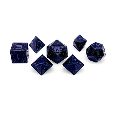 Space Dice RPG Set - Black Hole (Glows in the Dark)