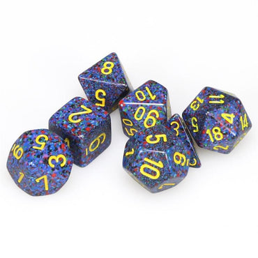 CHX 25366 Speckled Blue Twilight 7 Count Polyhedral Dice Set
