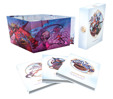 D&D (5E) ALTERNATE ART Book Set: Expansion Rulebooks Gift Set (Dungeons & Dragons)