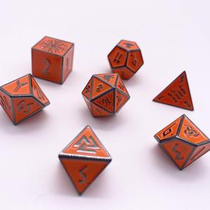 Norse Metal RPG Set: Molten Lava