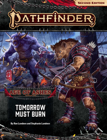 Pathfinder (2E): Adventure Path: Tomorrow Must Burn  (Age of Ashes 3 of 6)