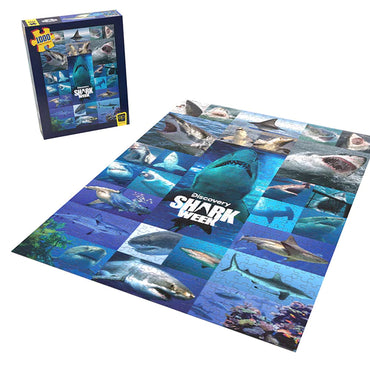 Puzzle: Shark Week "Shiver of Sharks" (1000 Piece)