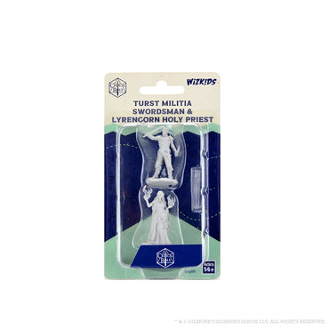 Wizkids Small: Turst Militia Swordsman & Lyrengorn Holy Priest 90468