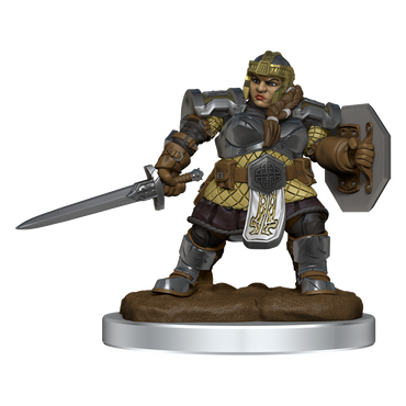Wizkids Small: Dwarf Fighter 90406