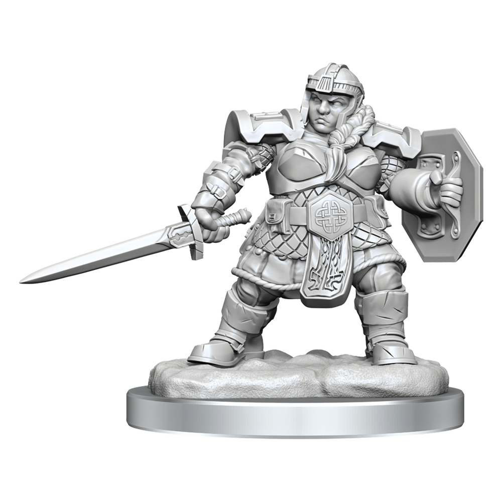 Wizkids Small: Dwarf Fighter 90406