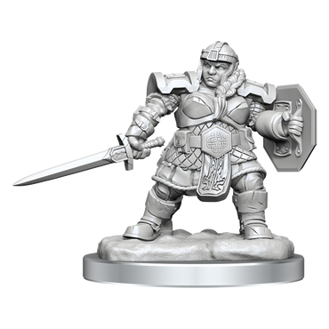 Wizkids Small: Dwarf Fighter 90406