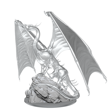 Large Wizkids - Dragon, Young Emerald 90491