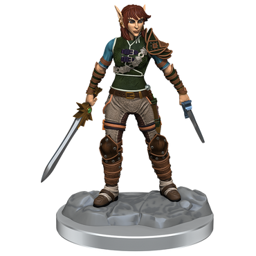 Wizkids Small: Elf Rogue & Half-Elf Rogue Protege 90582