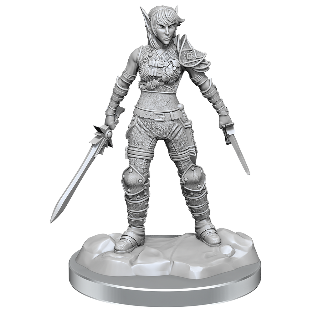 Wizkids Small: Elf Rogue & Half-Elf Rogue Protege 90582