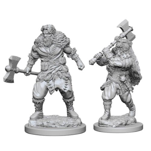 Wizkids Small: Human Barbarian 72643