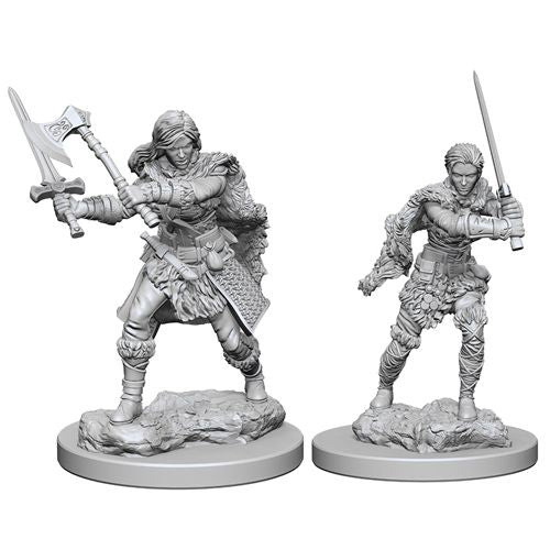 Wizkids Small: Human Barbarian 72644