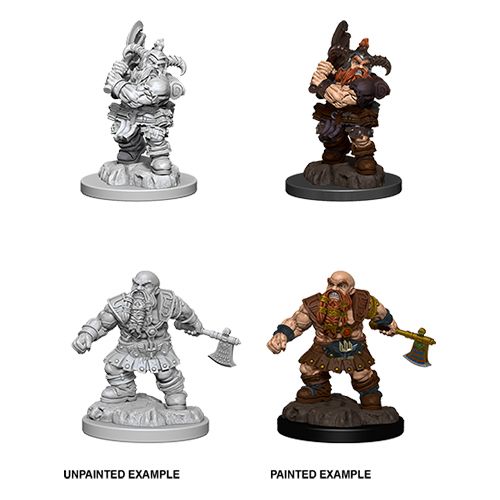 Wizkids Small: Dwarf Barbarian 73391
