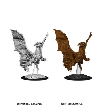 Large Wizkids - Dragon, Young Copper  73685