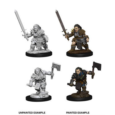 Wizkids Small: Dwarf Barbarian 73694