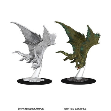 Large Wizkids - Dragon, Young Bronze 73710