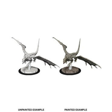Large Wizkids - Dragon, Young White  73712