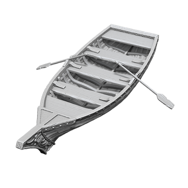 Large Wizkids - Rowboat & Oars 90503